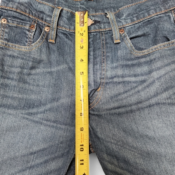 LEVIS 502 Taper Fit Dark Wash Denim Jeans, 29 X 32 - Picture 4 of 7
